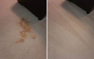 Before and After Carpet Cleaning Fort Worth Texas 1
