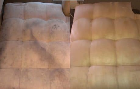 Before and After Upholstery Cleaning Fort Worth Texas 2